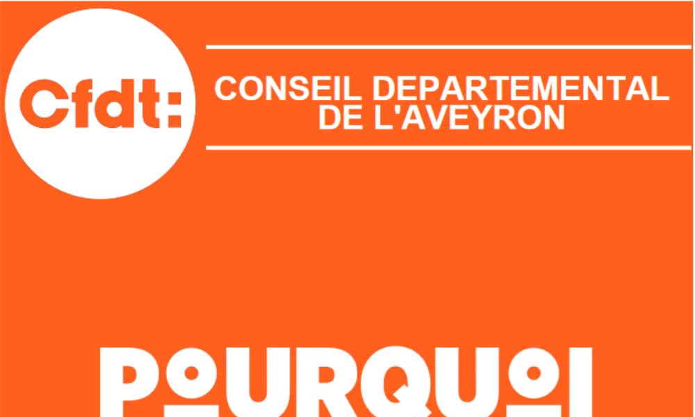 La conception d’un flyer A6 pour la CFDT