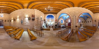 Eglise Saint Nicolas de Lachapelle Haute - La nef - Arnaud Villefranque
