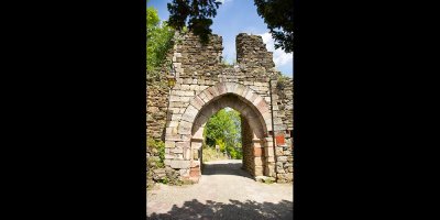 Ancienne porte à Najac - Arnaud Villefranque
