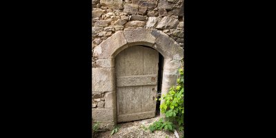 Porte de maison à Najac - Arnaud Villefranque

